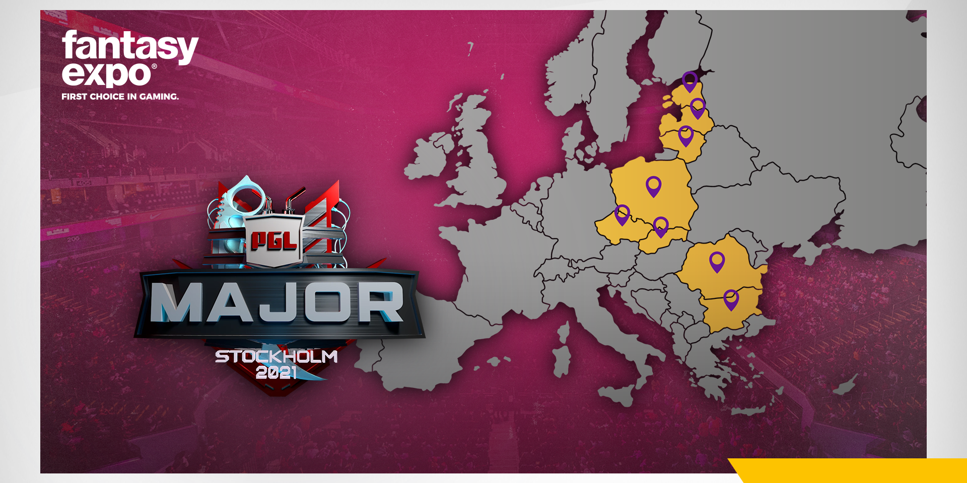 Fantasyexpo Has Acquired Pgl Major Stockholm 21 Broadcasting Rights In Eight Central European Countries Fantasyexpo Agencja Gamingowa
